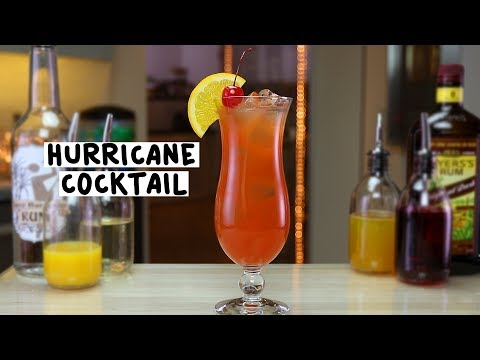 The Hurricane Cocktail - Tipsy Bartender